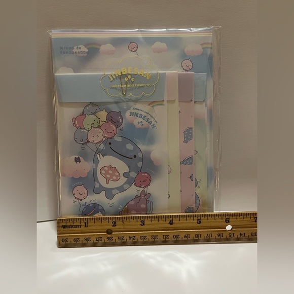 Jinbesan and Fusen-uo Letter Set - Picture 6 of 6